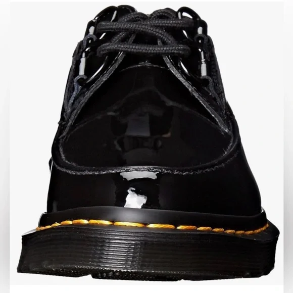 Dr. Martens belladonna Shiny Black Oxfords - Picture 5 of 10